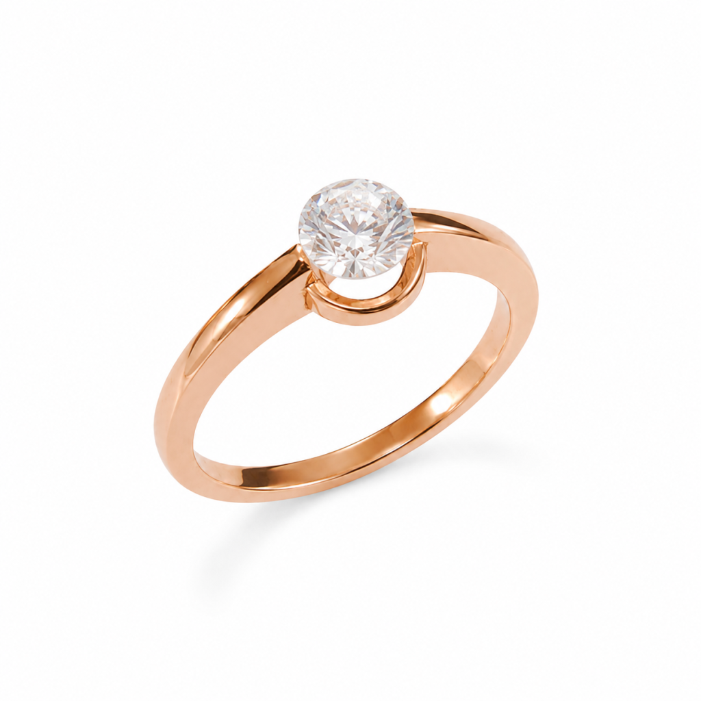 JAINIKA Celeste Solitaire Ring — View 3