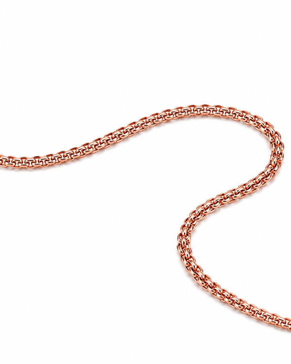 JAINIKA Signature Rose Gold Classic Chain — styled view
