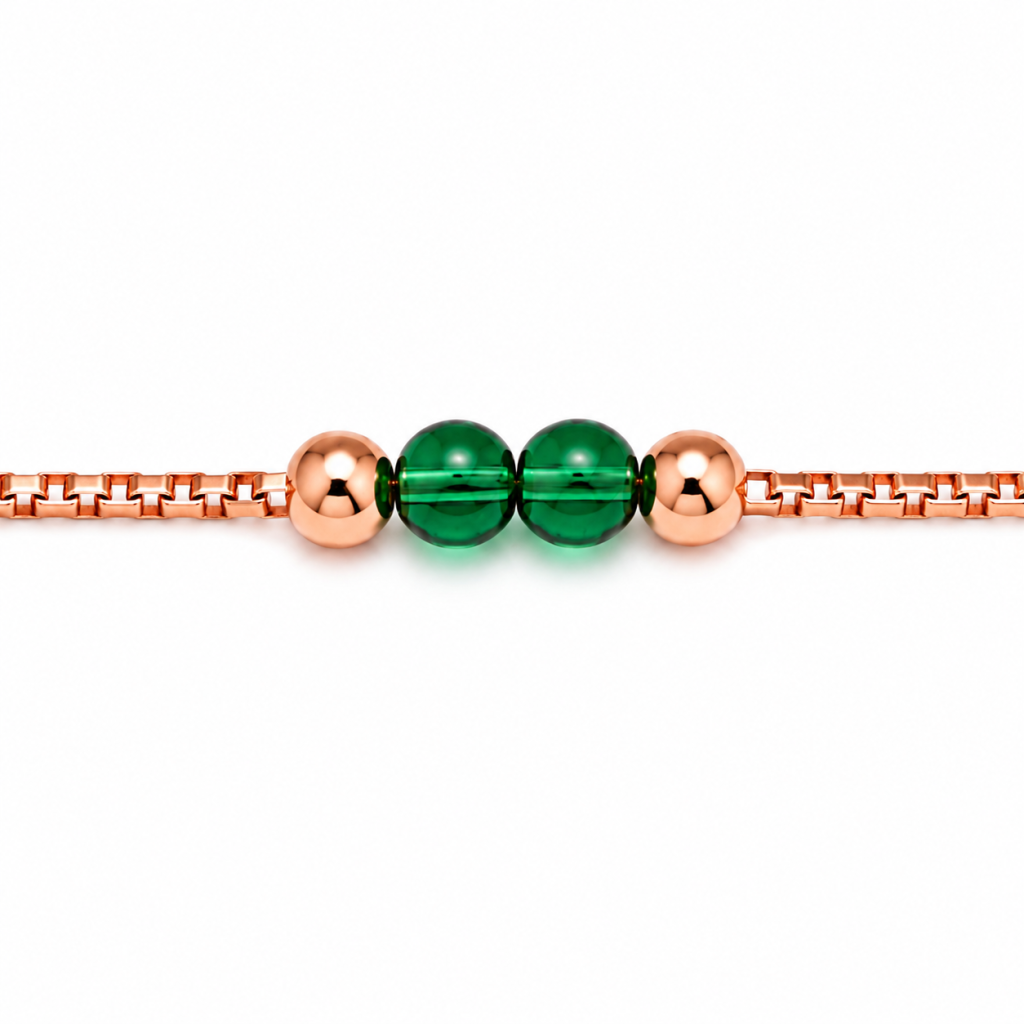JAINIKA Verdant Grace Station Necklace — View 1