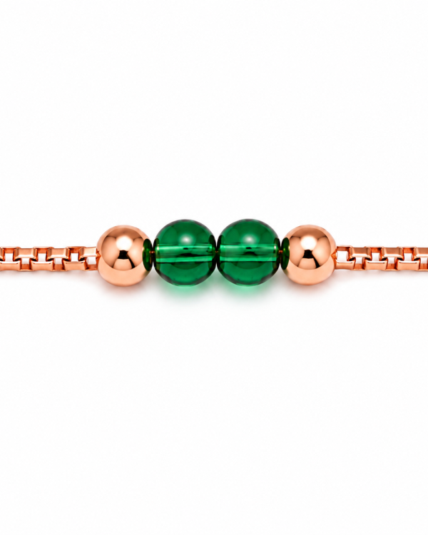 JAINIKA Verdant Grace Station Necklace