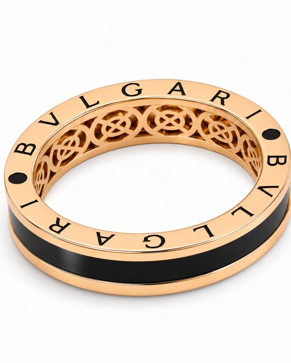 Aurelius Noir Signature Ring — styled view