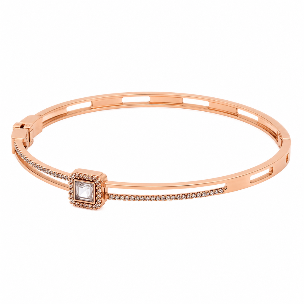 JAINIKA Celeste Radiance Rose Gold Bracelet — View 3