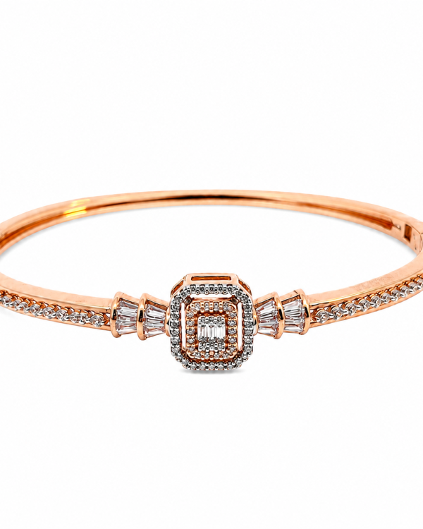 Aurelia Halo Rose Gold Bracelet