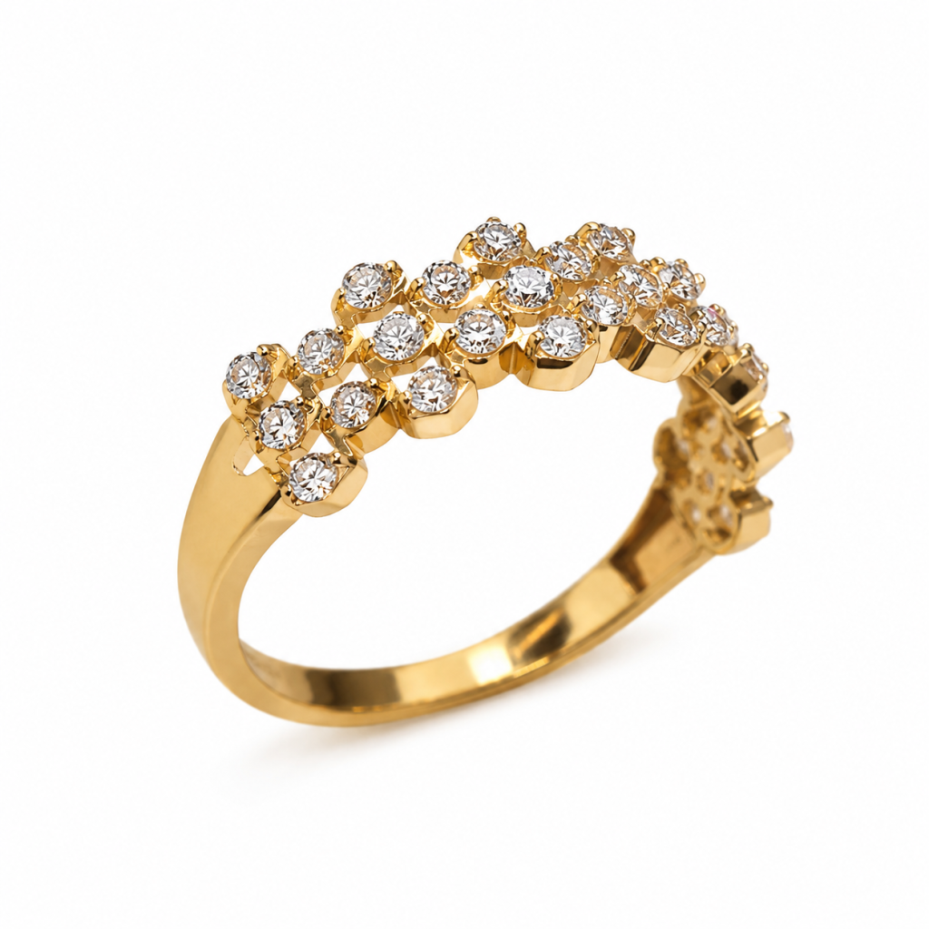 Celeste Bloom Diamond Ring — View 1