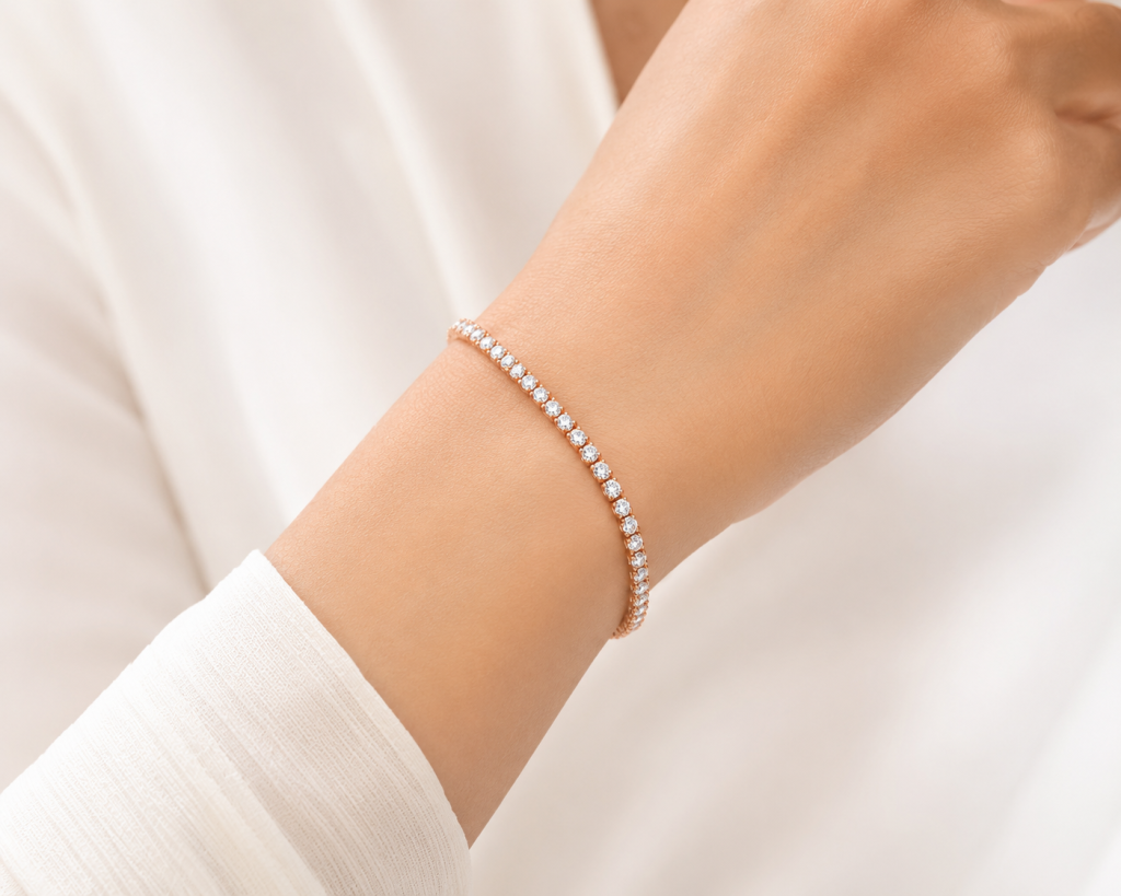 Aurelia Tennis Bracelet — View 2