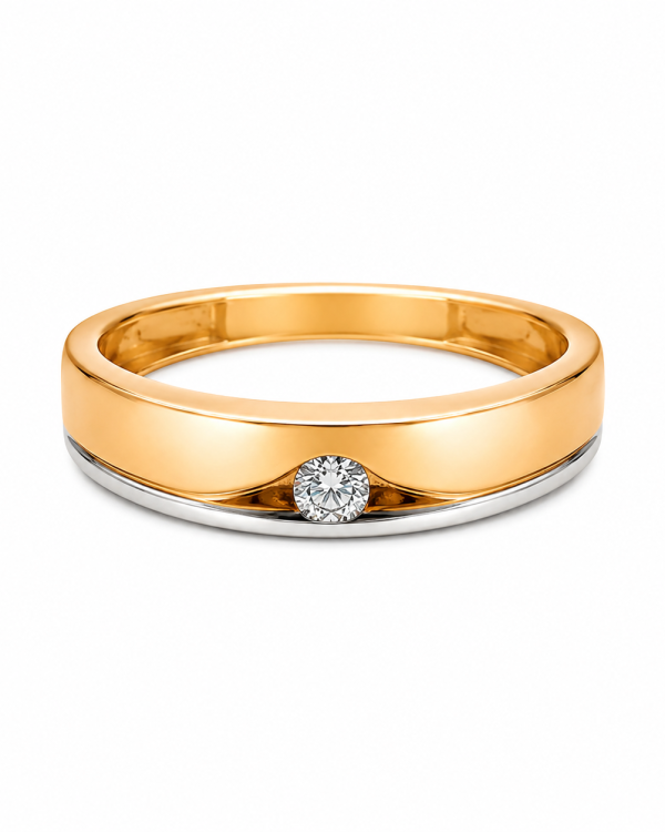 JAINIKA Celeste Duo Diamond Ring — styled view