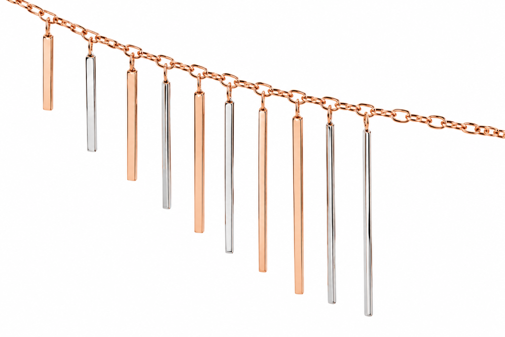 JAINIKA Celeste Fringe Necklace — View 3