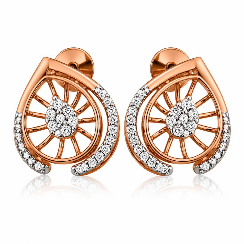Aurelia Wheel of Grace Pendant Set — View 3