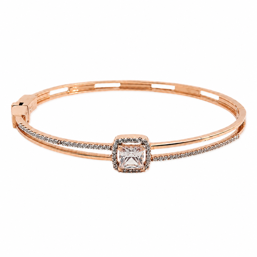 JAINIKA Celeste Radiance Rose Gold Bracelet — View 1