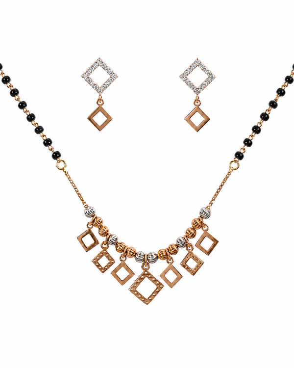 Aurelia Diamond Mangalsutra Set