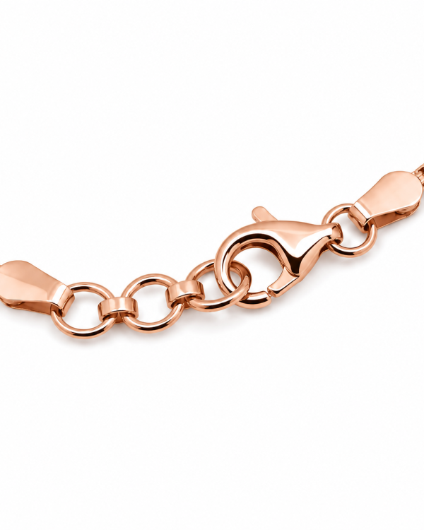 Aurielle Rose Link Bracelet — styled view