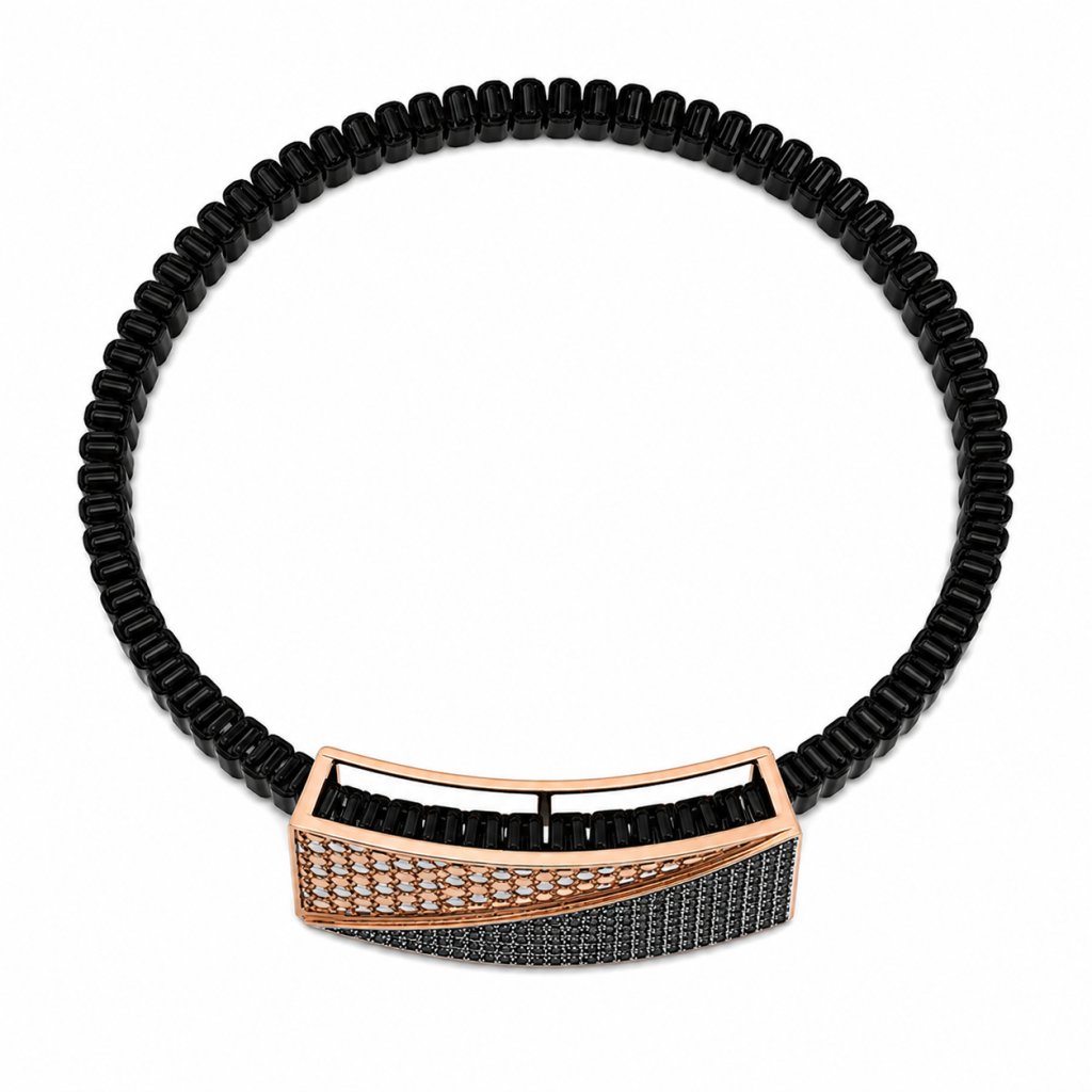 Noir Éclat Flex Bracelet — View 3