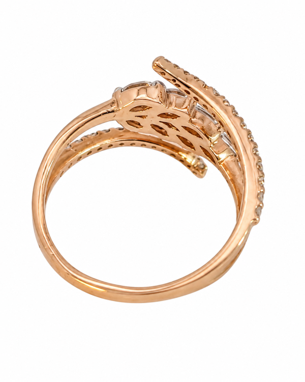 Aurelia Bloom Wrap Ring — styled view