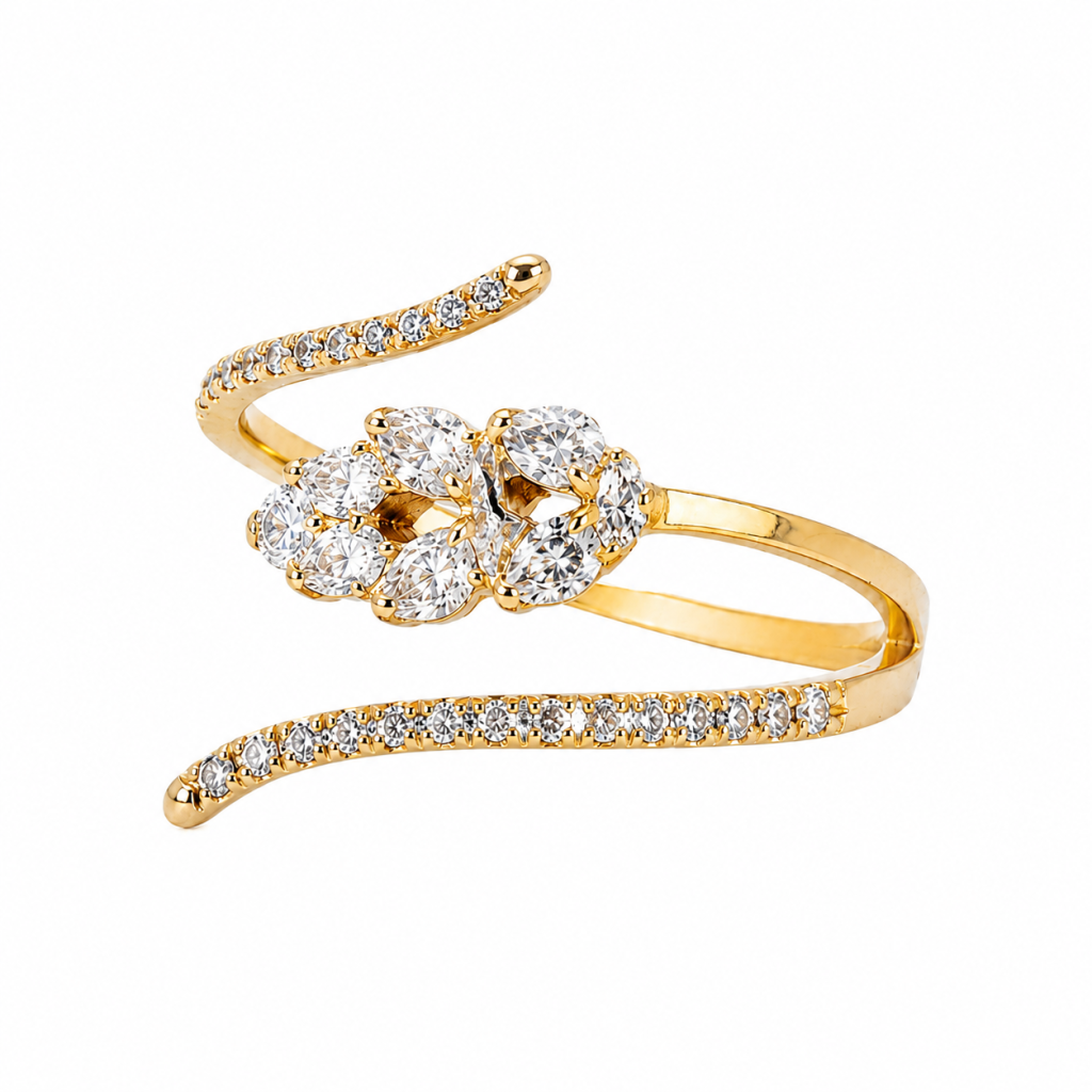 Aurelia Bloom Wrap Ring — View 1