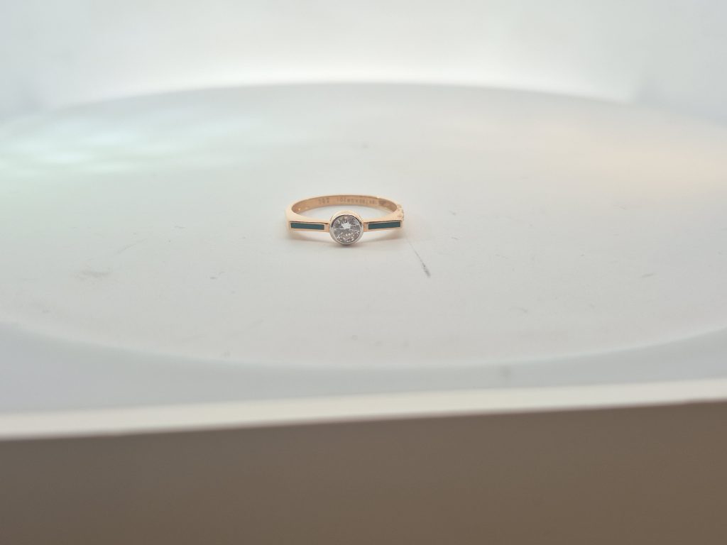 Éclat Solstice Solitaire Ring — View 4