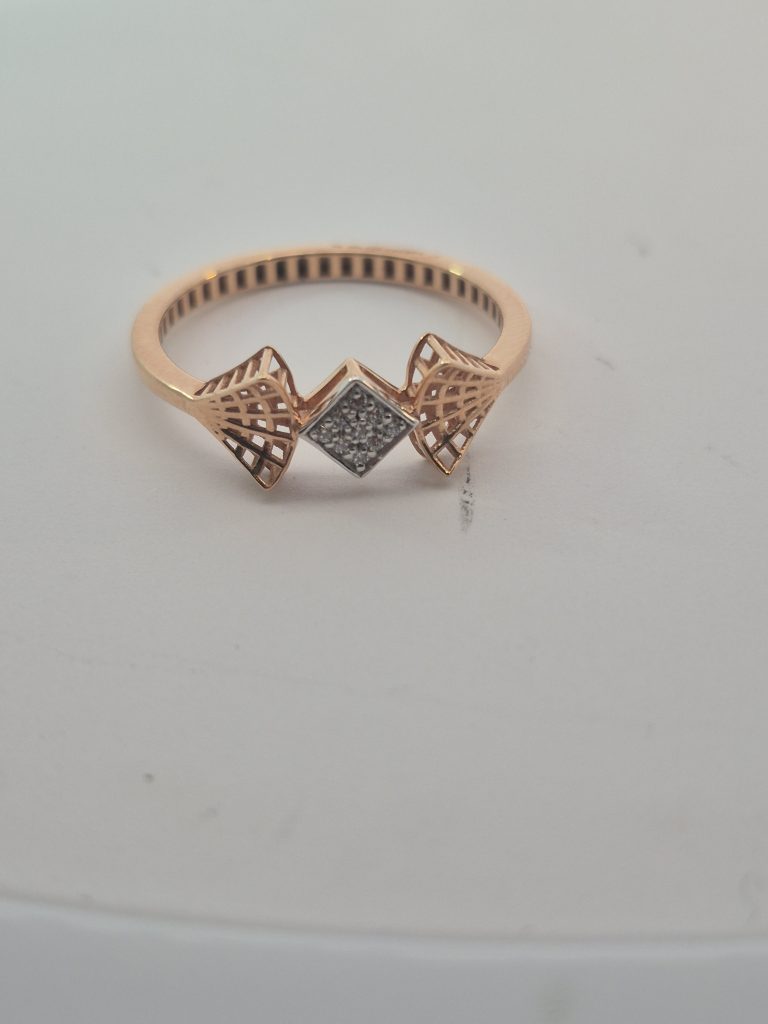 Celeste Radiance Open Diamond Ring — View 4