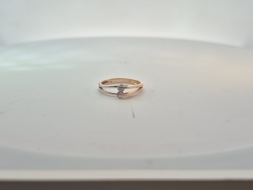 JAINIKA Celeste Dual-Tone Crystal Ring — View 4