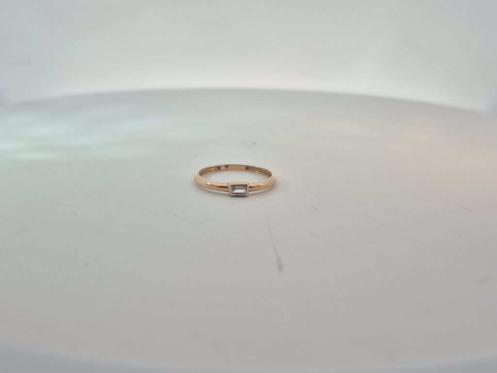 JAINIKA Emerald-Cut Solitaire Grace Ring — View 4
