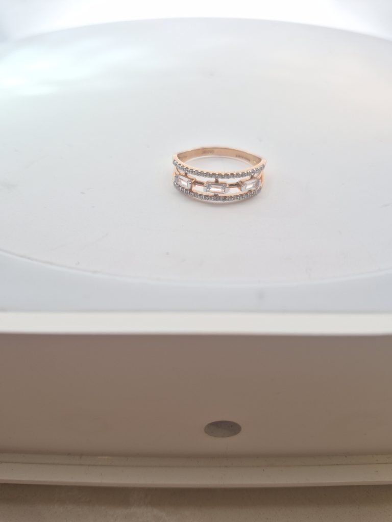 JAINIKA Celeste Baguette Diamond Ring — View 4