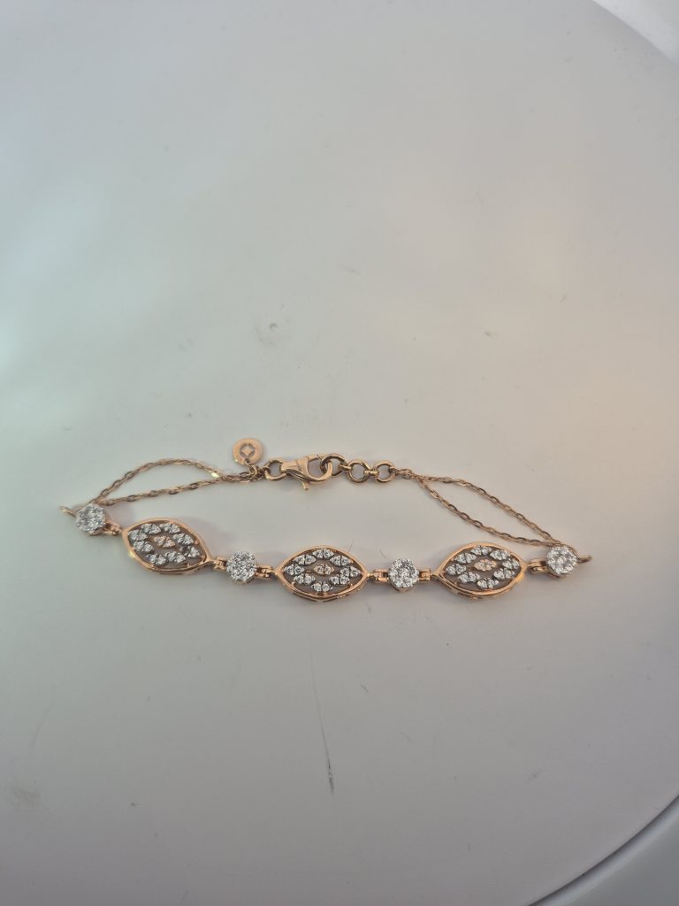 JAINIKA Celeste Marquise Crystal Bracelet — View 4