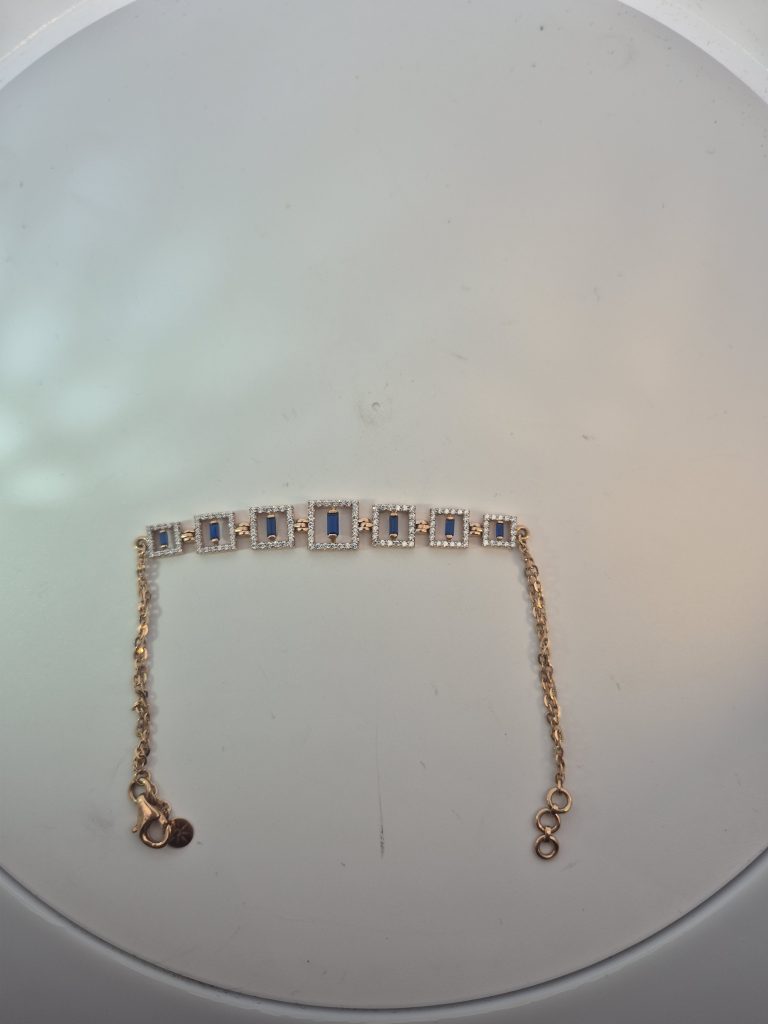 JAINIKA Azure Frame Bracelet — View 4