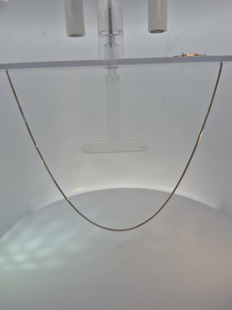 JAINIKA Rose Gold Signature Box Chain — View 4