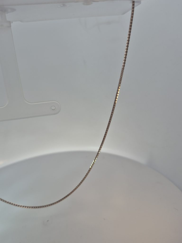 JAINIKA Rose Gold Signature Box Chain — View 5