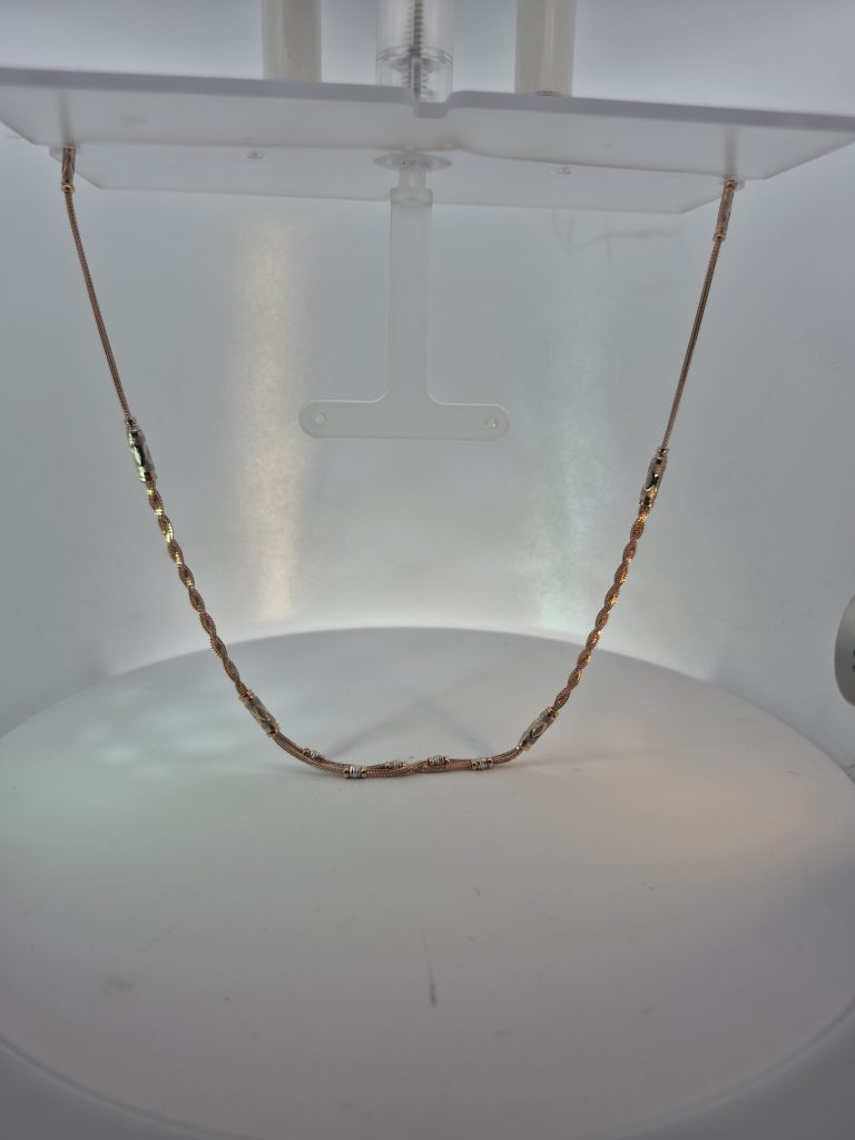 JAINIKA Celeste Rose Gold Chain Necklace — View 4