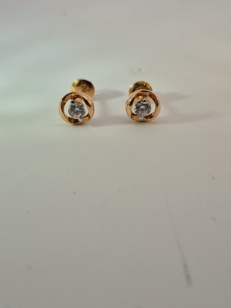 Celeste Crystal Embrace Stud Earrings — View 2