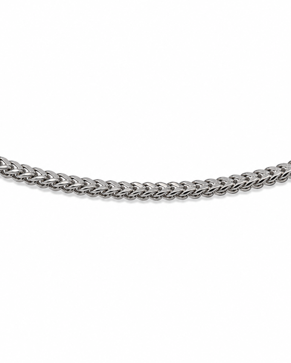 JAINIKA Signature Silver Elegance Chain — styled view