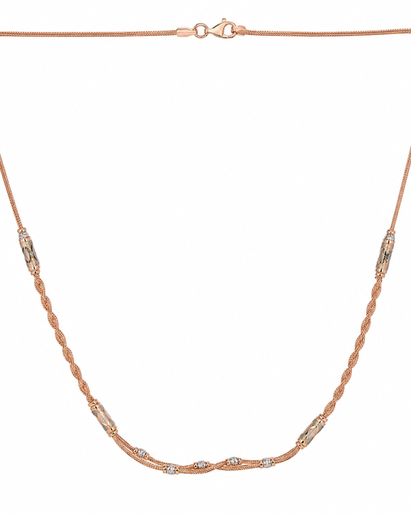 JAINIKA Celeste Rose Gold Chain Necklace