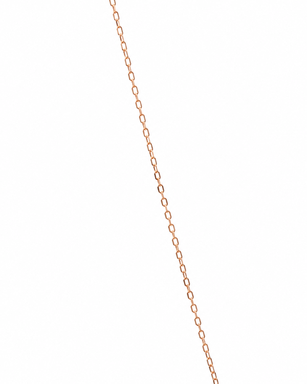 JAINIKA Essential Rose Gold Chain — styled view