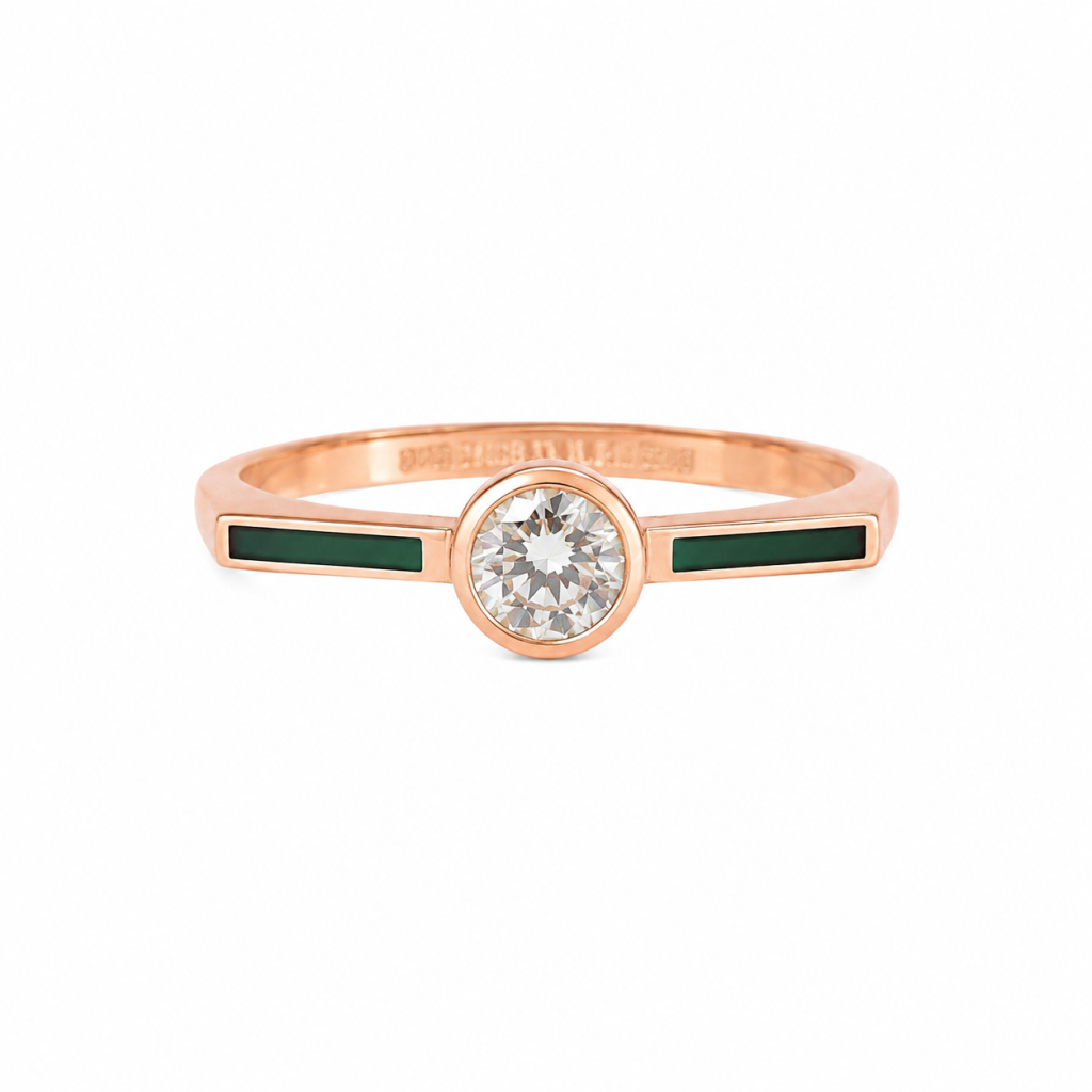 Éclat Solstice Solitaire Ring — View 1