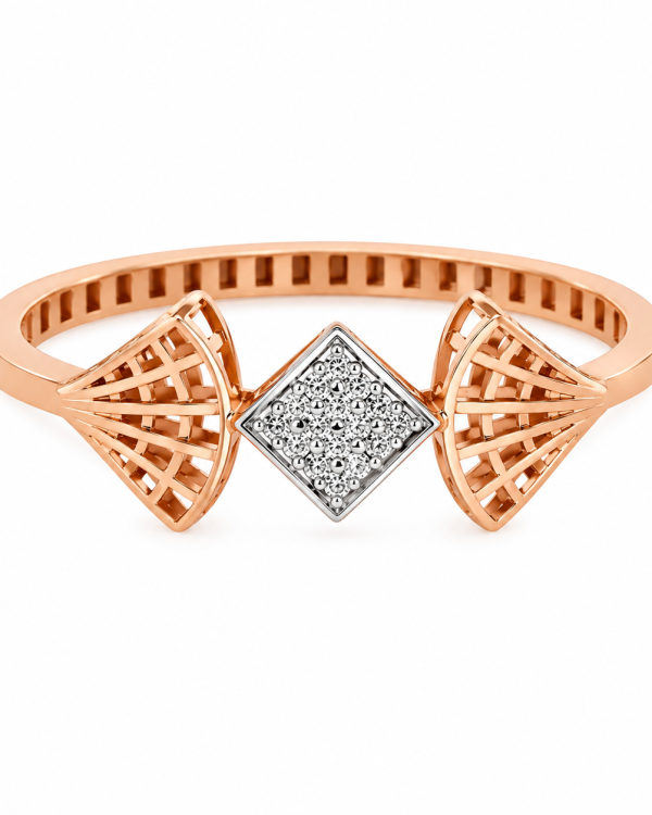 Celeste Radiance Open Diamond Ring