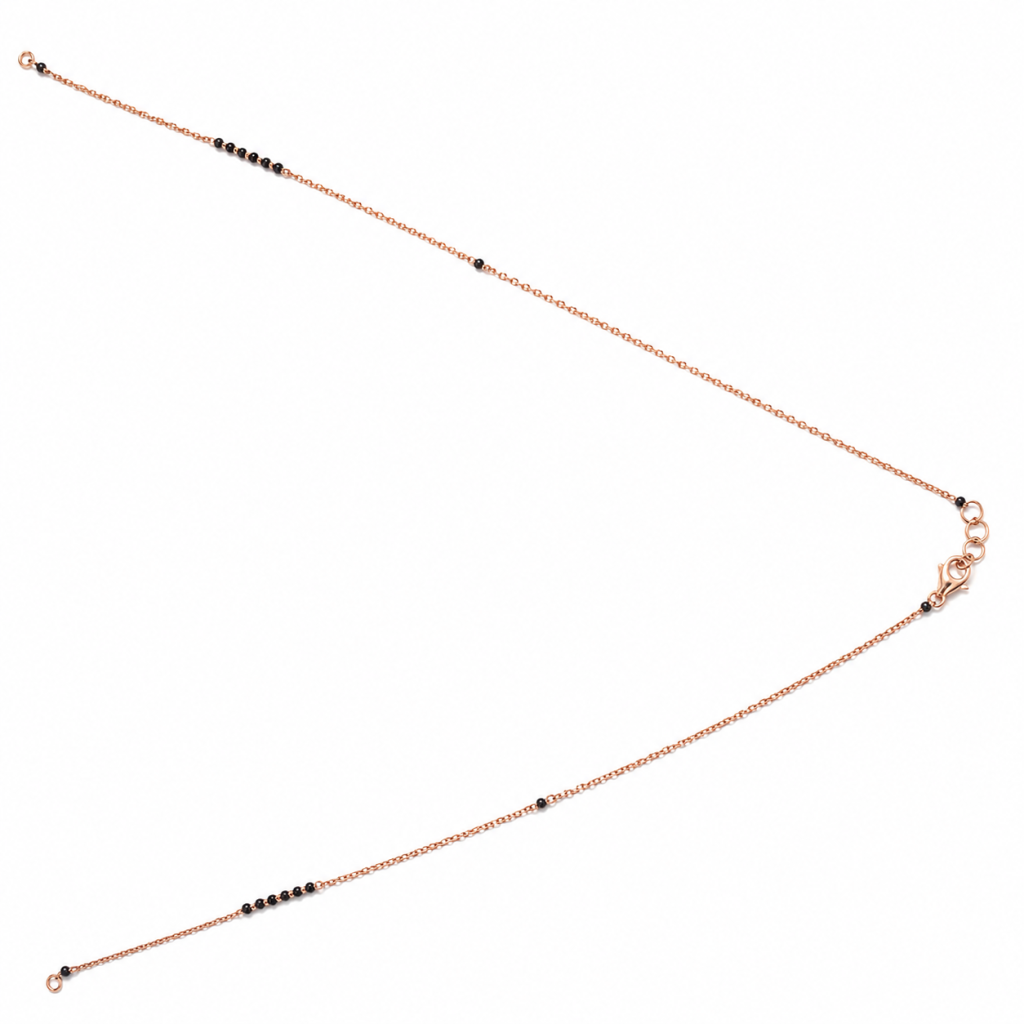JAINIKA Eternal Grace Rose Gold Mangalsutra Chain — View 1