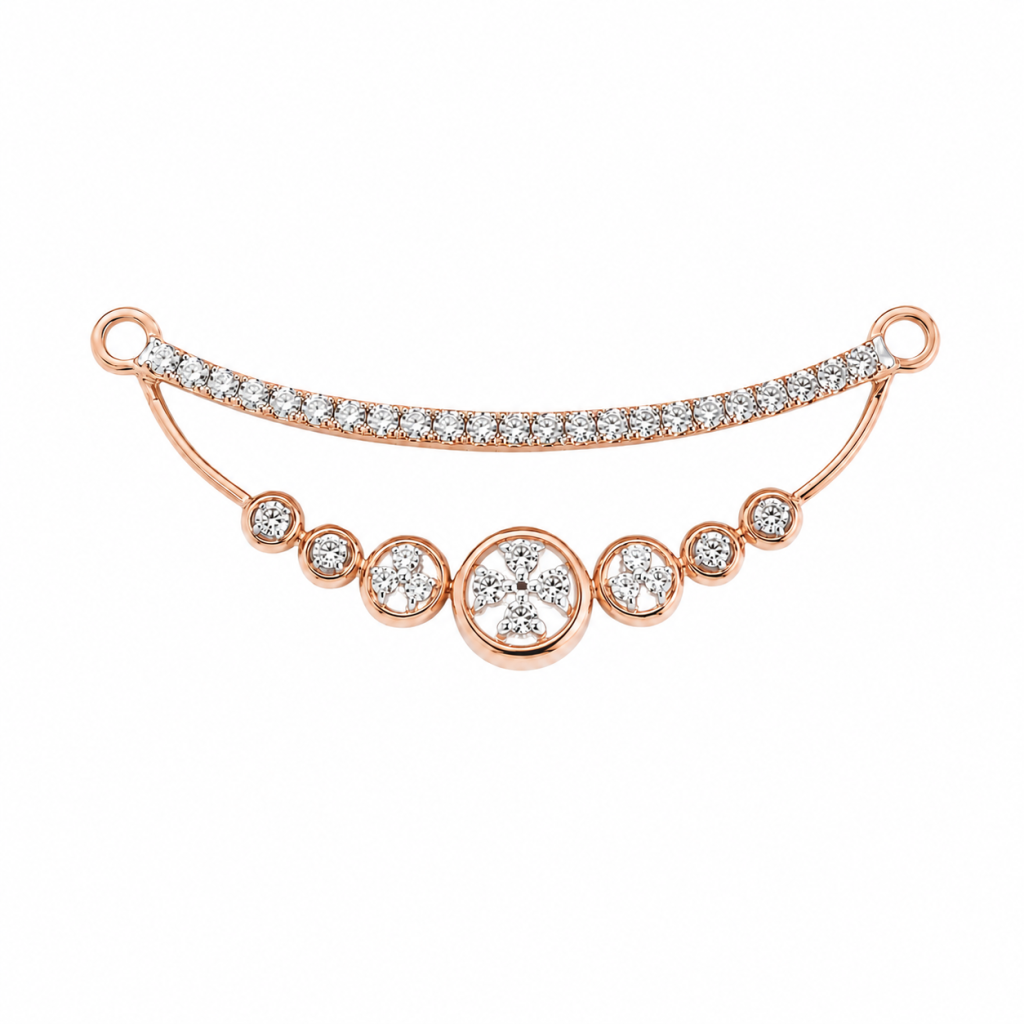 Celeste Bloom Diamond Pendant — View 1