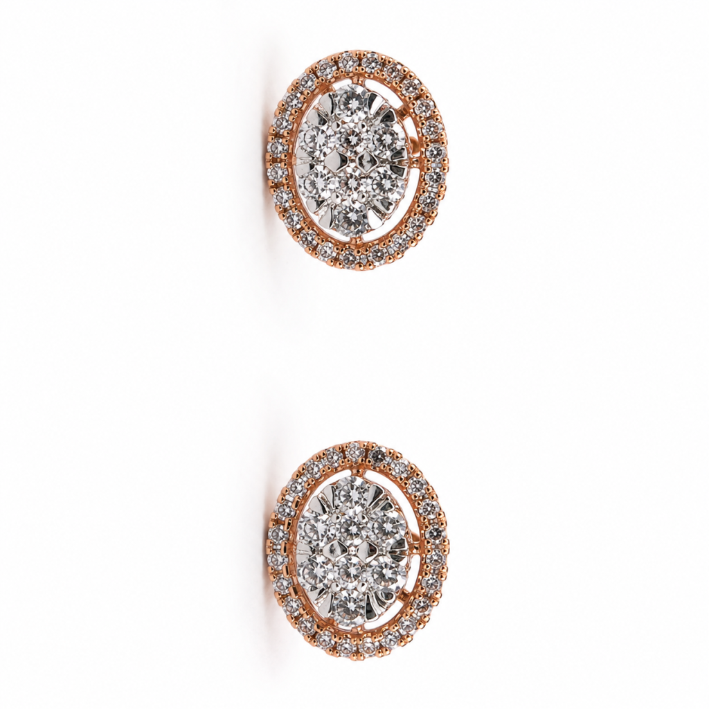JAINIKA Celestial Bloom Pendant & Stud Earrings Set — View 2