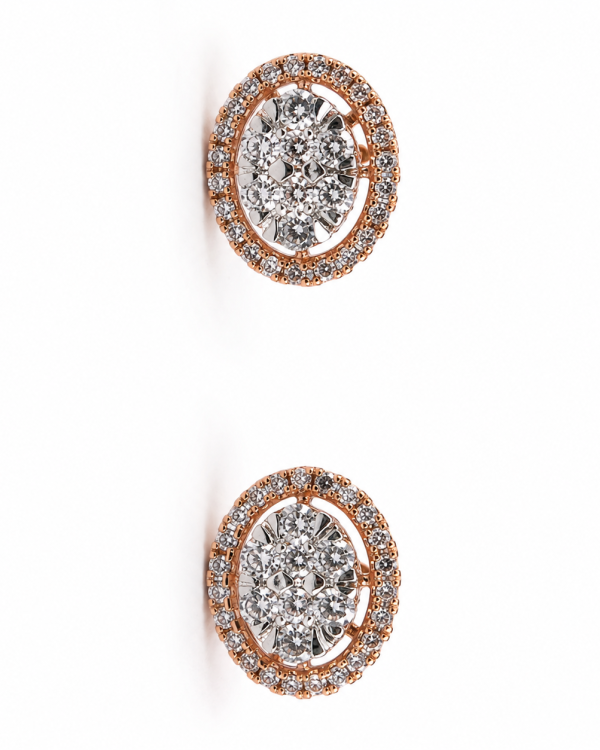 JAINIKA Celestial Bloom Pendant & Stud Earrings Set — styled view