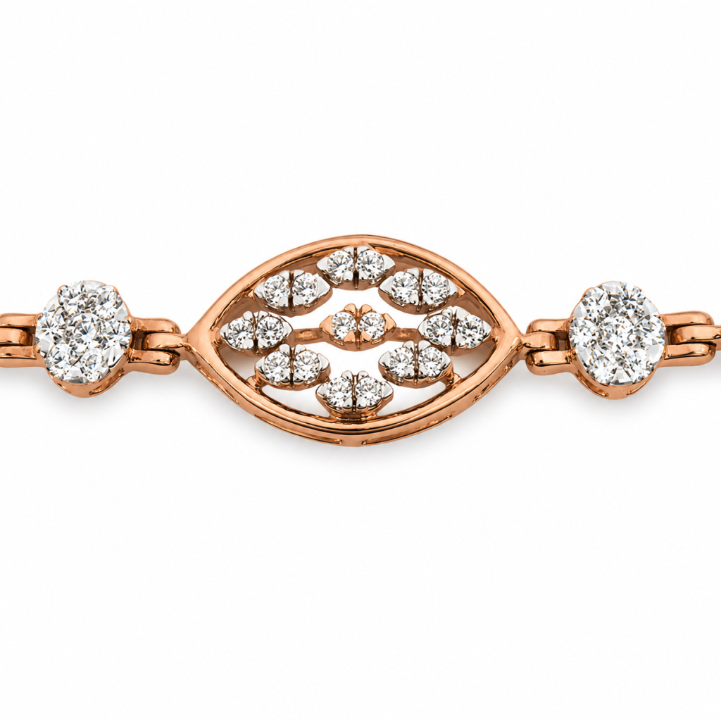 JAINIKA Celeste Marquise Crystal Bracelet — View 3