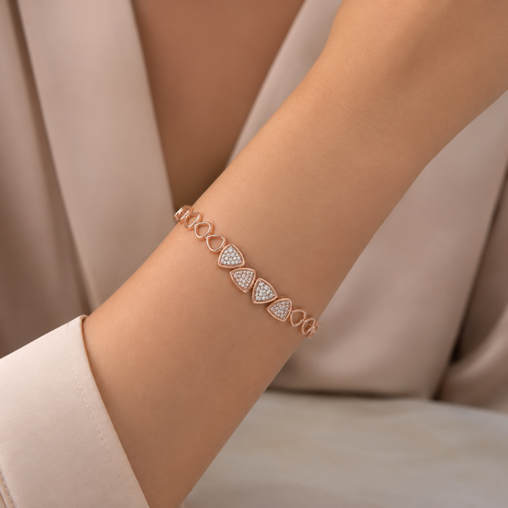 JAINIKA Celeste Grace Diamond Bracelet — View 3