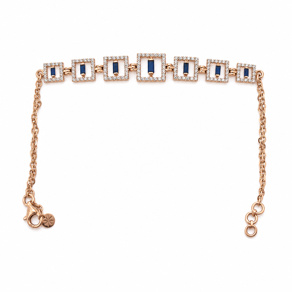 JAINIKA Azure Frame Bracelet — View 1