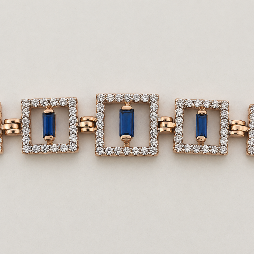 JAINIKA Azure Frame Bracelet — View 2