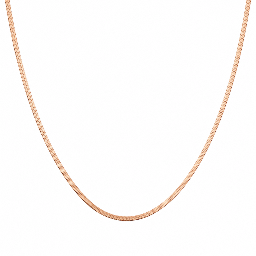 JAINIKA Aurora Herringbone Chain — View 1