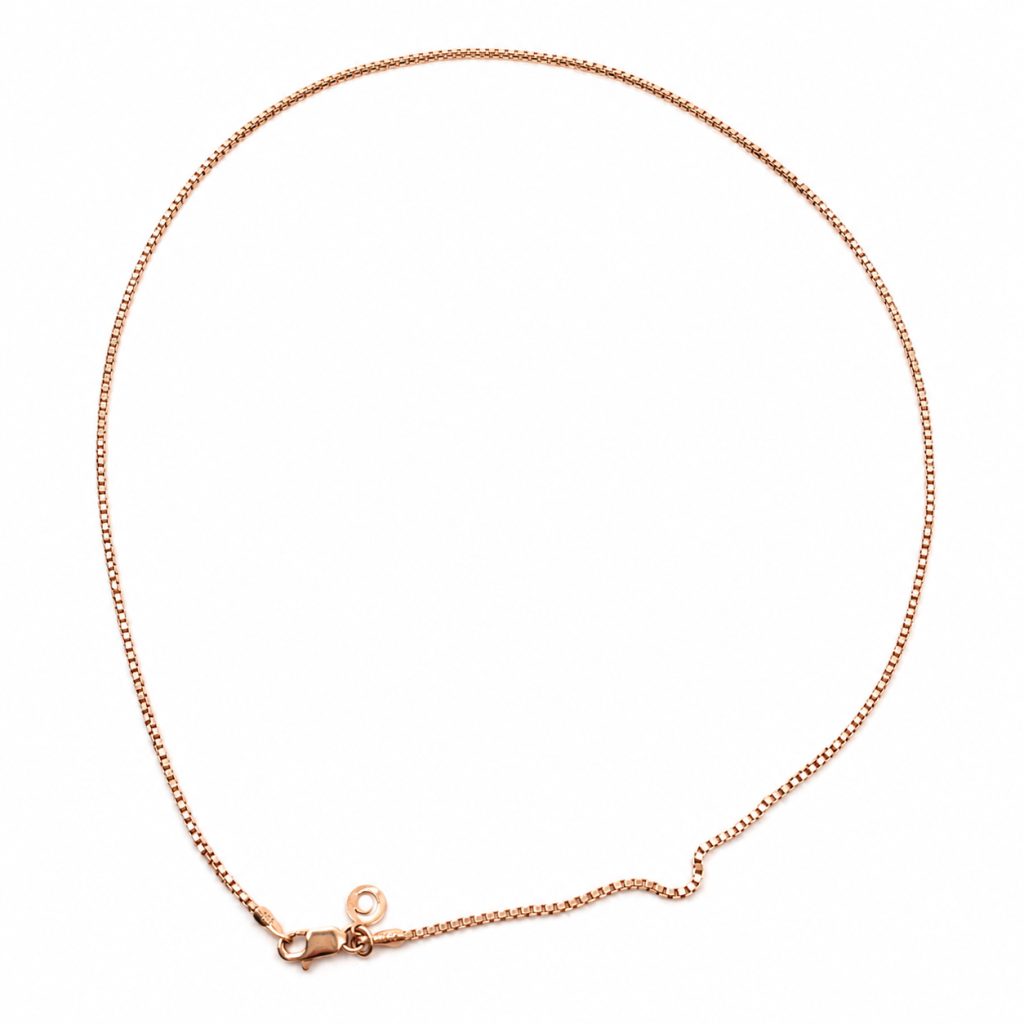 JAINIKA Essential Rose Gold Box Chain — View 1