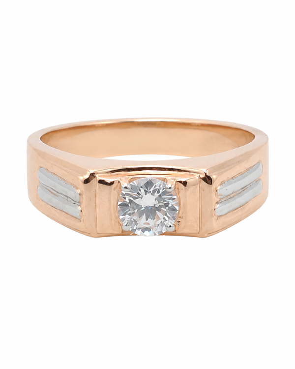 Celeste Solitaire Rose Gold Ring